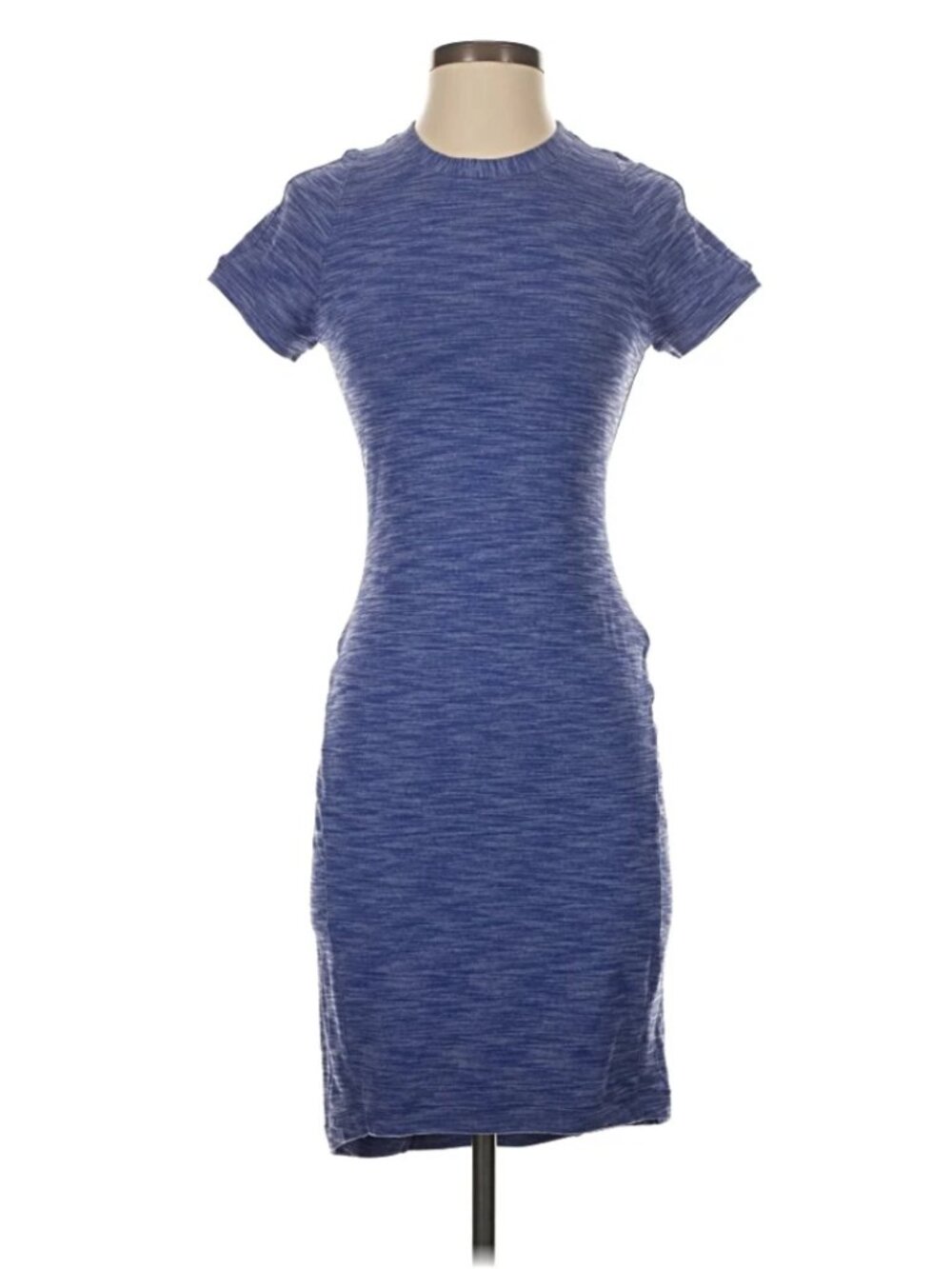 Lululemon &go Where-To Dress Heathered Sapphire Blue Size 4 - Picture 2 of 5